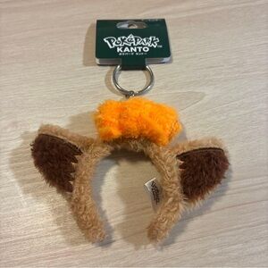 Pokepark pokemon vulpix ear keychain